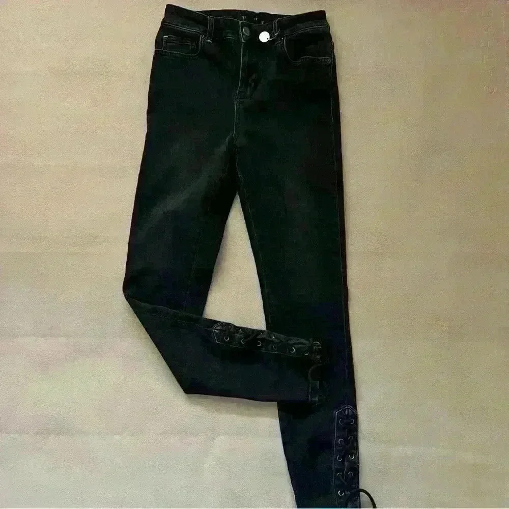 NWOT Ted Baker Laycey Denim Black Skinny: 26